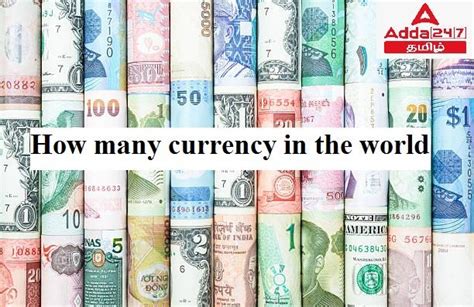 A list of money.